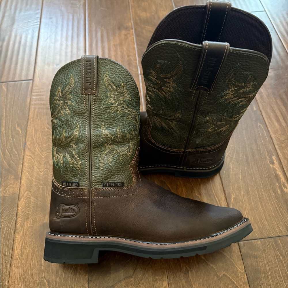 Justin Boots Men’s 9D 11" Keavan Steel Toe boot